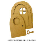 STAMPERIA HIDDEN GROVE MDF DOOR ELEMENTS - KLSM40 - Image 2