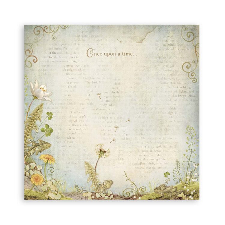 STAMPERIA HIDDEN GROVE PAPER BLOCK 20.3/20.3 CM-SBBS124 - Image 12