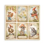 STAMPERIA HIDDEN GROVE PAPER BLOCK 20.3/20.3 CM-SBBS124 - Image 20
