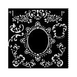 STAMPERIA HOUSE OF ROSE STENCIL PATTERN 18 X 18 CM - KSTDQ121