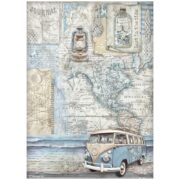 STAMPERIA SILENT SEA DECOUPAGE PAPER A4-DFSA41028