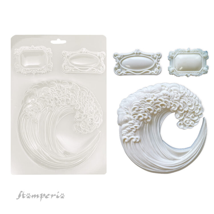 STAMPERIA SILENT SEA SOFT MOULD A5 -K3PTA5671 - Image 3
