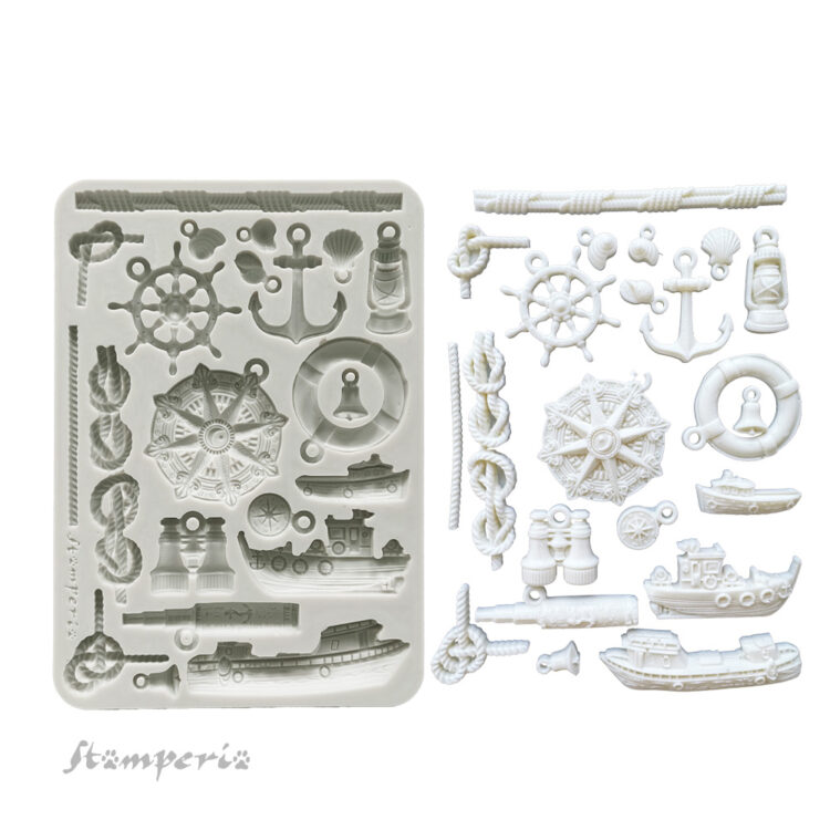 STAMPERIA SILENT SEA SILICONE MOLD KACMA579 - Image 2