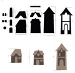 STAMPERIA SILENT SEA MDF LANDSCAPE ELEMENTS - KLSM46 - Image 3