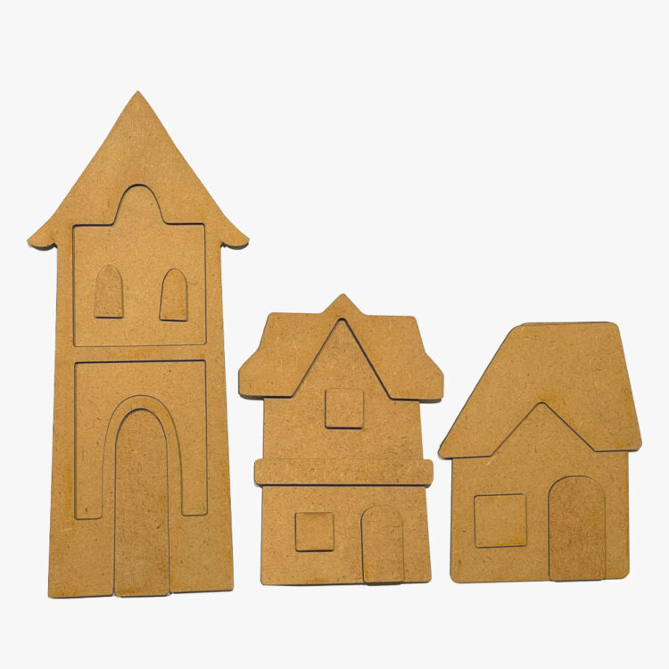 STAMPERIA SILENT SEA MDF LANDSCAPE ELEMENTS - KLSM46 - Image 2