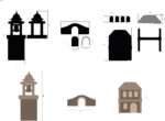 STAMPERIA SILENT SEA MDF ELEMENTS BELL TOWER - KLSM47 - Image 2