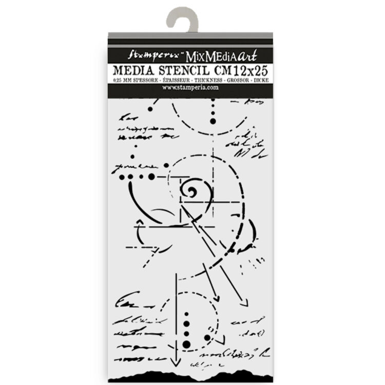 STAMPERIA SILENT SEA PATTERN 12 X 25 CM - KSTDL116 - Image 2