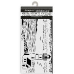 STAMPERIA SILENT SEA PATTERN 12 X 25 CM - KSTDL117 - Image 2