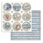 STAMPERIA SILENT SEA PAPER BLOCK 30.5/30.5CM-SBBL169 - Image 8