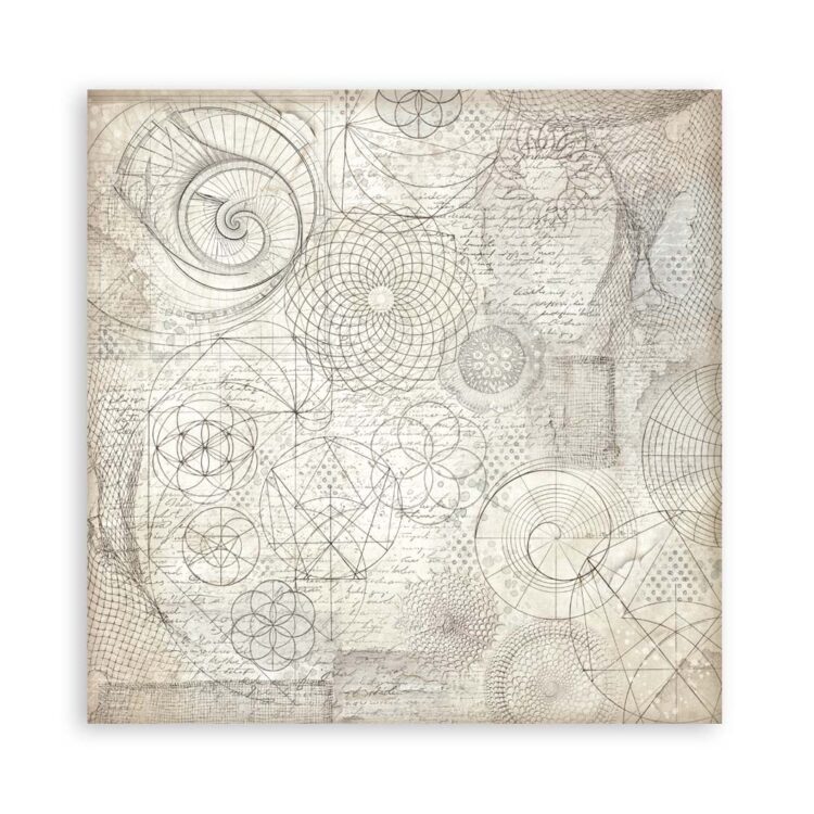 STAMPERIA SILENT SEA PAPER BLOCK 30.5/30.5CM-SBBL169 - Image 3