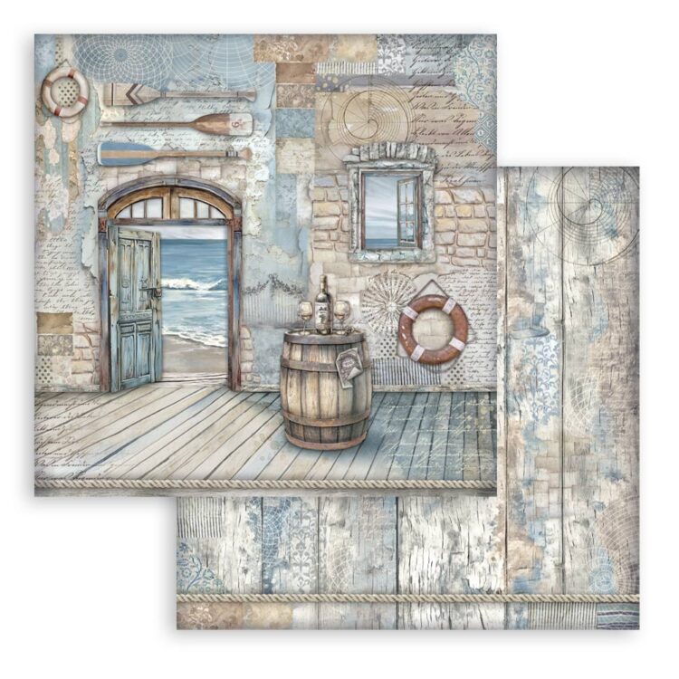 STAMPERIA SILENT SEA PAPER BLOCK 30.5/30.5CM-SBBL169 - Image 32