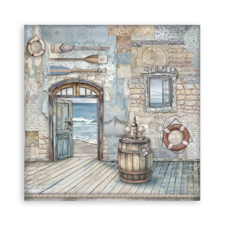 STAMPERIA SILENT SEA PAPER BLOCK 30.5/30.5CM-SBBL169 - Image 31