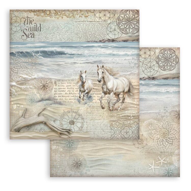 STAMPERIA SILENT SEA PAPER BLOCK 30.5/30.5CM-SBBL169 - Image 29