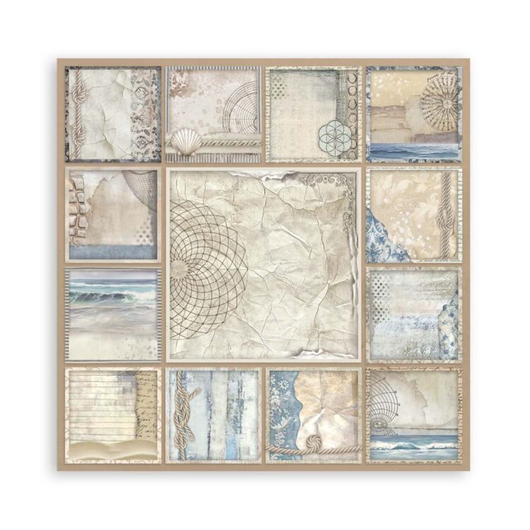 STAMPERIA SILENT SEA PAPER BLOCK 30.5/30.5CM-SBBL169 - Image 24