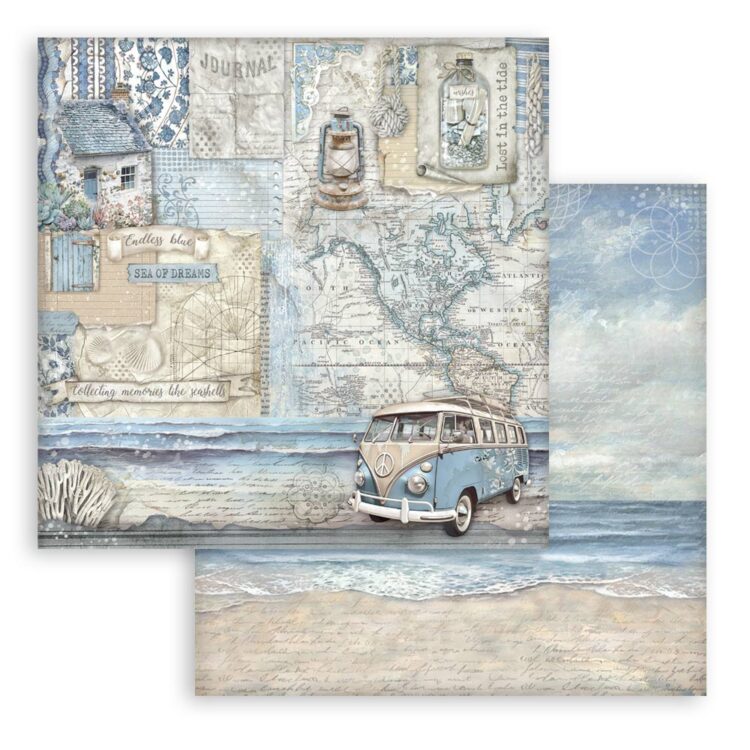 STAMPERIA SILENT SEA PAPER BLOCK 30.5/30.5CM-SBBL169 - Image 23