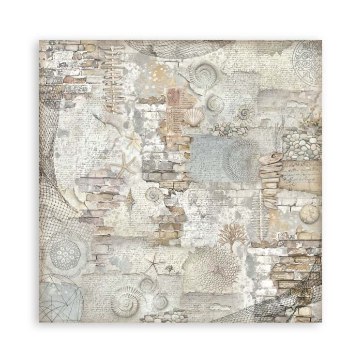 STAMPERIA SILENT SEA PAPER BLOCK 30.5/30.5CM-SBBL169 - Image 18