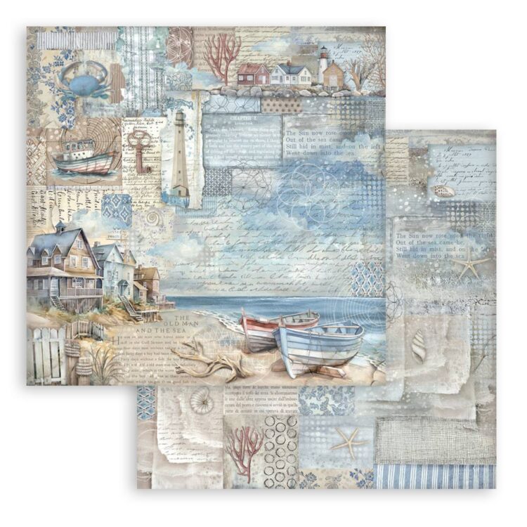 STAMPERIA SILENT SEA PAPER BLOCK 30.5/30.5CM-SBBL169 - Image 17