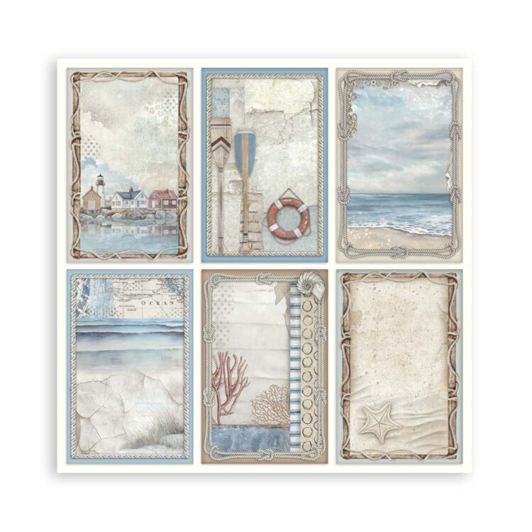 STAMPERIA SILENT SEA PAPER BLOCK 30.5/30.5CM-SBBL169 - Image 12
