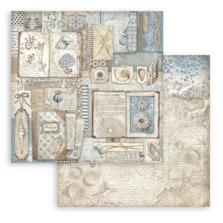 STAMPERIA SILENT SEA PAPER BLOCK 30.5/30.5CM-SBBL169 - Image 11