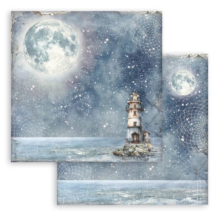 STAMPERIA SILENT SEA PAPER BLOCK 30.5/30.5CM-SBBL170 - Image 8