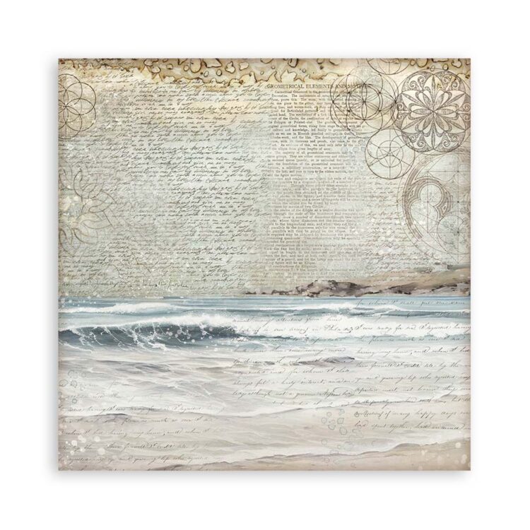 STAMPERIA SILENT SEA PAPER BLOCK 30.5/30.5CM-SBBL170 - Image 13