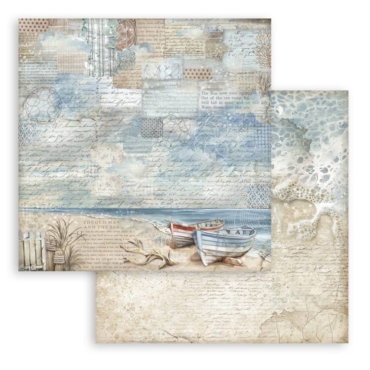STAMPERIA SILENT SEA PAPER BLOCK 30.5/30.5CM-SBBL170 - Image 11