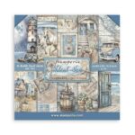 STAMPERIA SILENT SEA PAPER BLOCK 20.3/20.3 CM-SBBS125