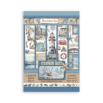 STAMPERIA SILENT SEA WASHI PAD 8 SHEETS A5 -SBW19
