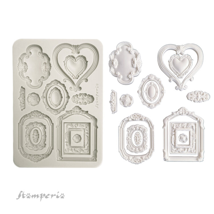 STAMPERIA TIMELESS SILICONE MOLD KACMA580 - Image 2