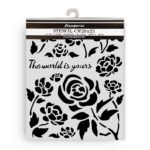 STAMPERIA TIMELESS PATTERN 20 X 25 CM - KSTD179 - Image 2