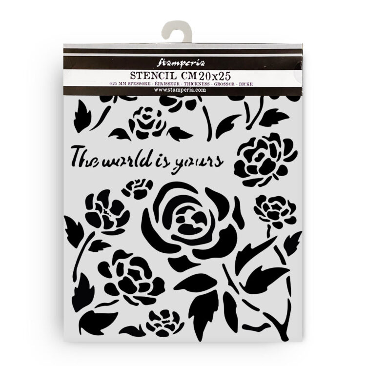 STAMPERIA TIMELESS PATTERN 20 X 25 CM - KSTD179 - Image 2