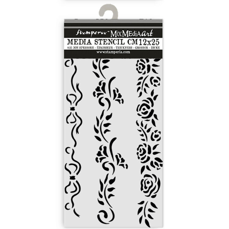 STAMPERIA TIMELESS PATTERN 12 X 25 CM - KSTDL118 - Image 2