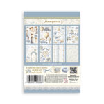 STAMPERIA TIMELESS WASHI PAD 8 SHEETS A5 -SBW20 - Image 10