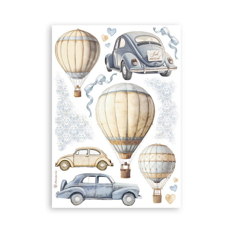 STAMPERIA TIMELESS WASHI PAD 8 SHEETS A5 -SBW20 - Image 3