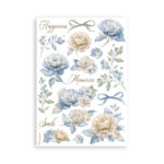 STAMPERIA TIMELESS WASHI PAD 8 SHEETS A5 -SBW20 - Image 4