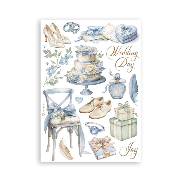 STAMPERIA TIMELESS WASHI PAD 8 SHEETS A5 -SBW20 - Image 5