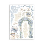 STAMPERIA TIMELESS WASHI PAD 8 SHEETS A5 -SBW20 - Image 6