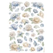 STAMPERIA TIMELESS DECOUPAGE PAPER A4-DFSA41036
