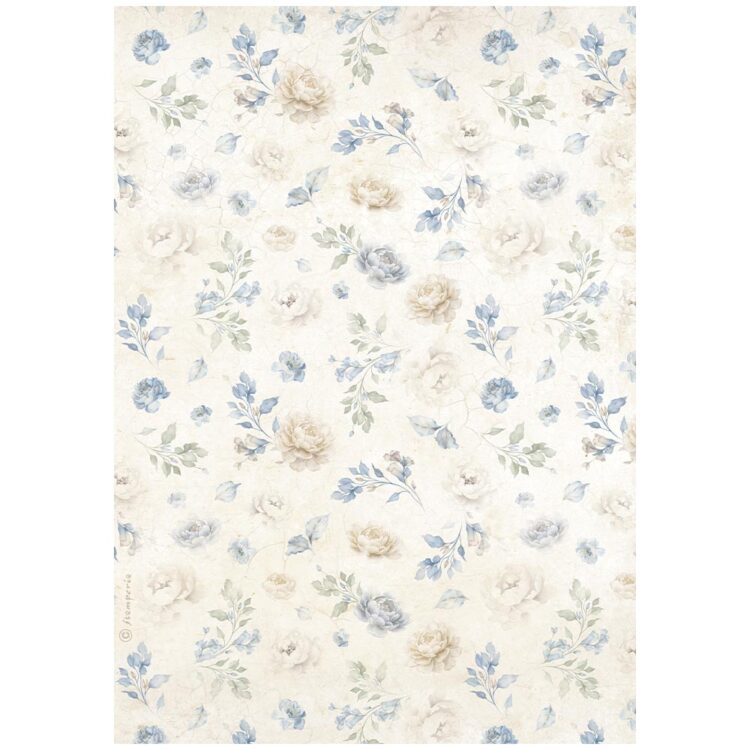 full_DFSA41038_1 STAMPERIA TIMELESS DECOUPAGE PAPER A4-DFSA41038 - Image 1