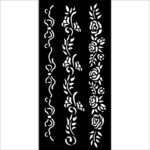 STAMPERIA TIMELESS PATTERN 12 X 25 CM - KSTDL118