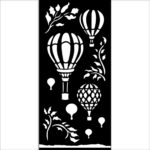 STAMPERIA TIMELESS PATTERN 12 X 25 CM - KSTDL119