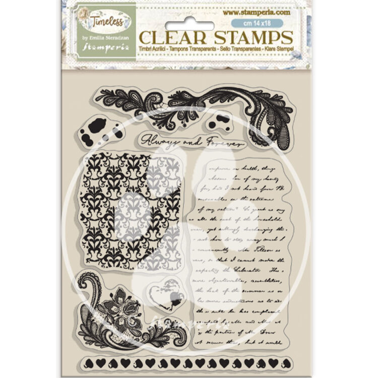 full_WTK220_1A STAMPERIA TIMELESS SILICONE PRINTING 14/18CM - WTK220 - Image 1