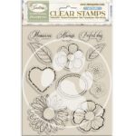 STAMPERIA TIMELESS SILICONE PRINTING 14/18CM - WTK221