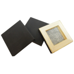 DALER ROWNEY PRIMED CANVAS BLACK 5 X 5