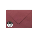 CLAIREFONTAINE ENVELOPE 162/229 MM. -BORDEAUX