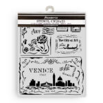 STAMPERIA VENICE PATTERN 20 X 25 CM - KSTD183 - Image 2