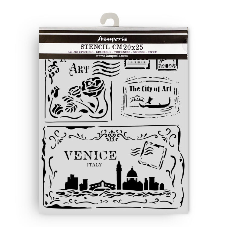STAMPERIA VENICE PATTERN 20 X 25 CM - KSTD183 - Image 2