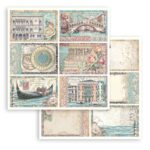 STAMPERIA VENICE PAPER BLOCK 30.5/30.5CM-SBBL172 - Image 21