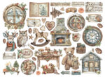 STAMPERIA THE OWL'S HOUSE DIE CUTS DFLDC119 - Image 2