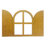 STAMPERIA GOLDEN HARMONY MDF ELEMENTS FRAME - KLSM25 - Image 2